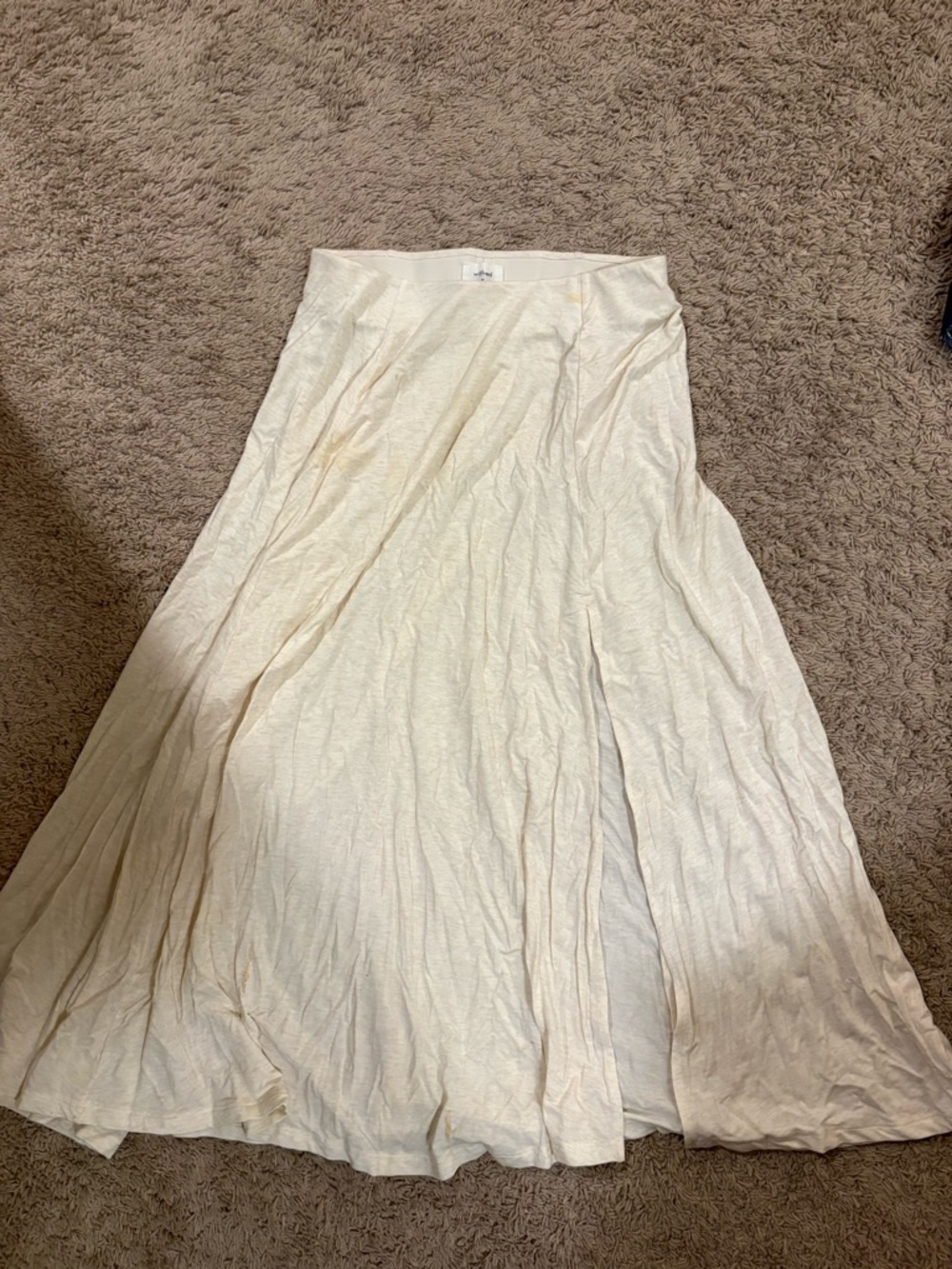 Wilfred Ivory Midi Skirt